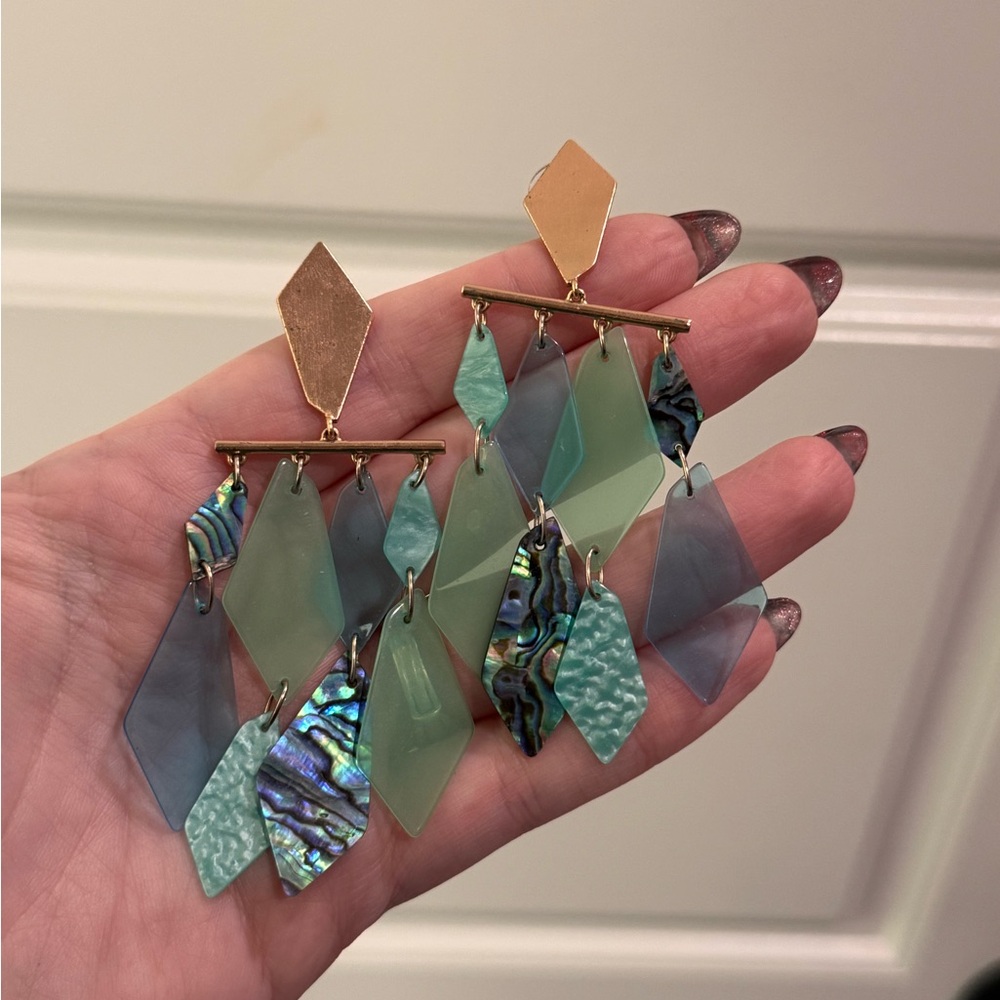 Kendra Scott Elegant Multi-Color Dangle Earrings
